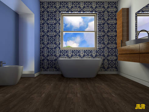 Progetto Bagno por Russo Rita | homify Progetto Bagno por Russo Rita | homify