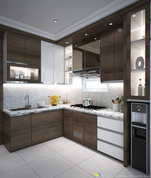 10 Kitchen  Set  Minimalis Modern Pas untuk Hunian Indonesia  