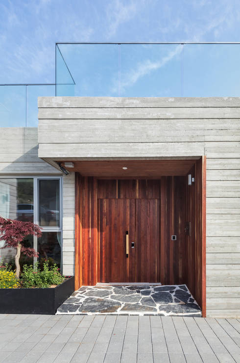 我家大门入口处怎麼设计?看这 15 张图你就知道