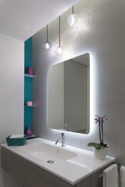 BAGNO DESIGN GARBATELLA por MINIMArchitetti - ristrutturazione bagni ... BAGNO DESIGN GARBATELLA por MINIMArchitetti - ristrutturazione bagni ...