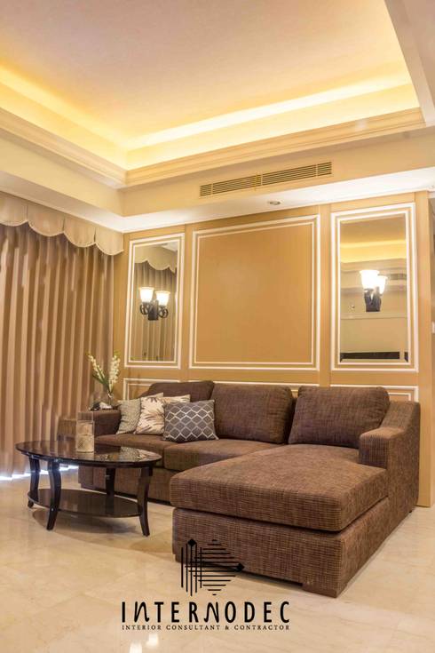 Apartemen dengan Desain  Interior Klasik dan Elegan di Surabaya