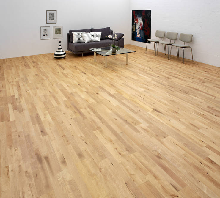 6 originelle Ideen für einen Holzboden