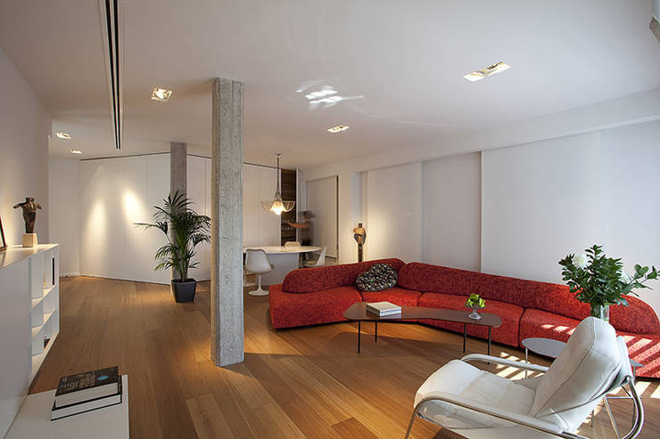  Вітальня by Laura Yerpes Estudio de Interiorismo