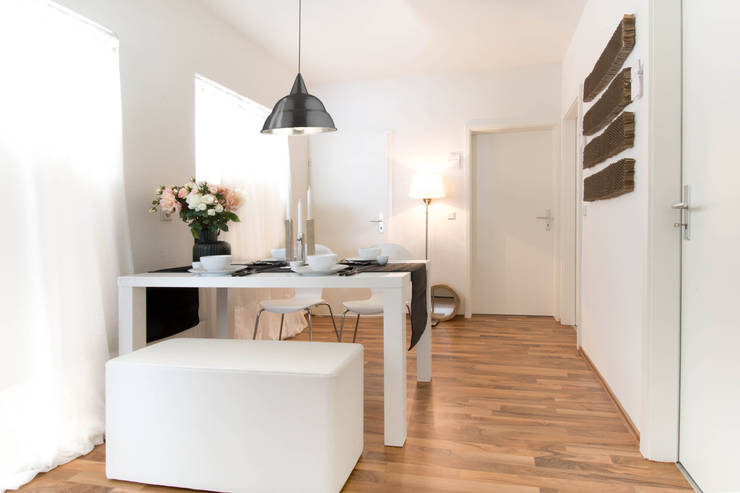 Home Staging Vorher Nachher Dortmund Von Luna Homestaging Homify Esszimmer Flur Nachher Von Luna Homestaging
