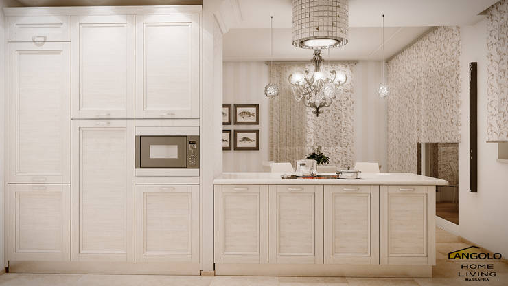 Cucina Classico Contemporaneo di LANGOLO HOME LIVING | homify Cucina Classico Contemporaneo di LANGOLO HOME LIVING | homify