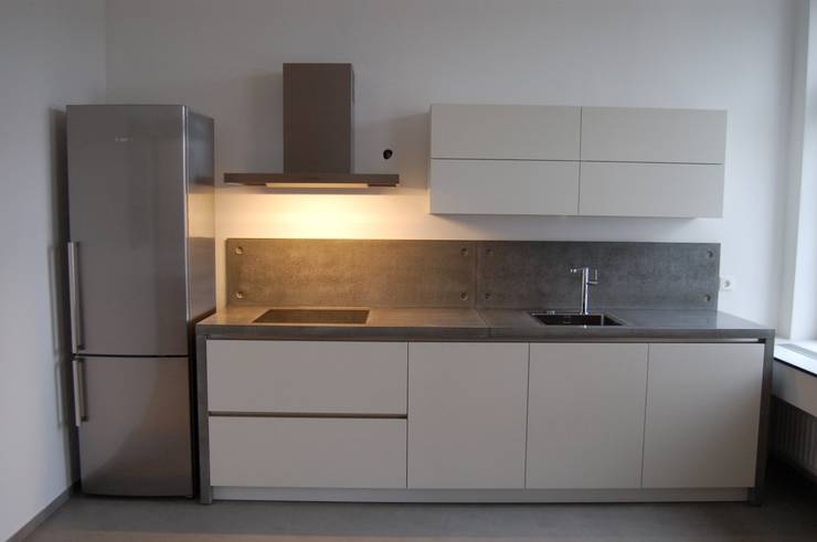Sichtbeton Betonküche By Harr Betondesign Homify By Harr Betondesign