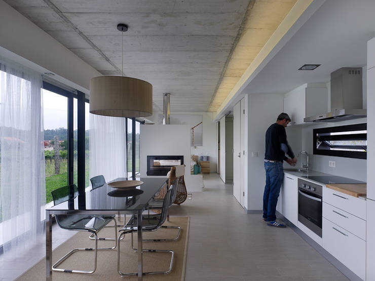 Comedores de estilo  por Nan Arquitectos