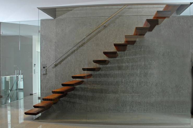 Escalier Marche En Porte à Faux By Passion Escaliers Homify