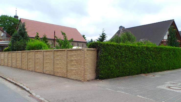 Betonzaune Sichtschutz By Triumph Zaunsysteme Homify