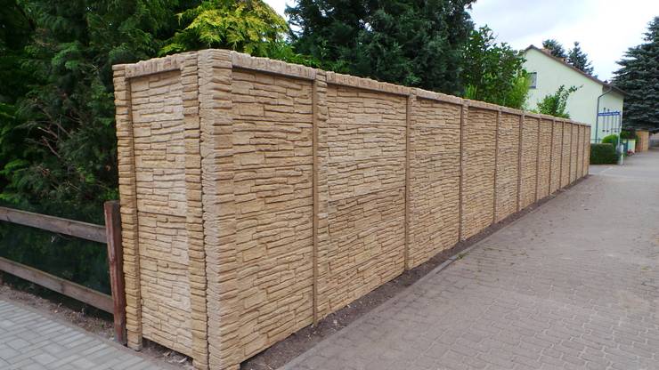 Betonzaune Sichtschutz By Triumph Zaunsysteme Homify