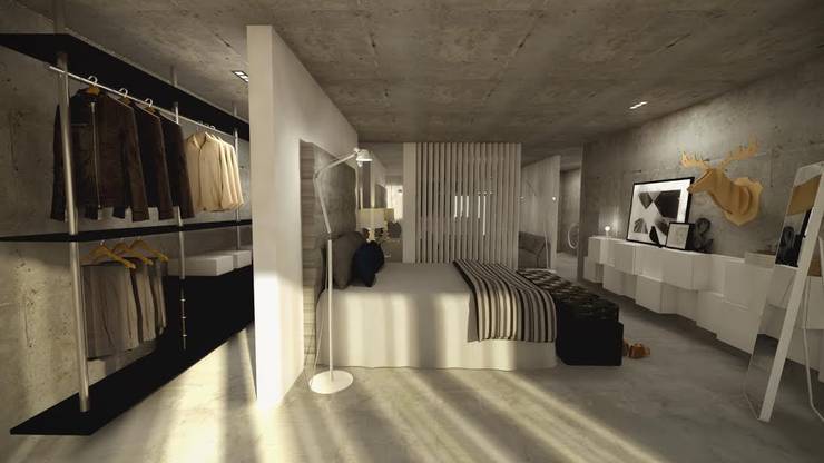  Slaapkamer door Santiago | Interior Design Studio 