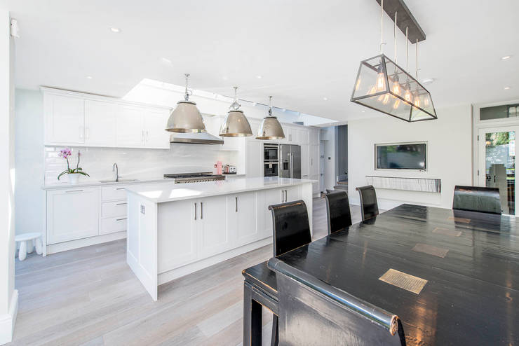 11 Desain Kabinet Dapur Modern Nan Cantik Kabinet Shaker Yang Tak Lekang Dimakan Zaman