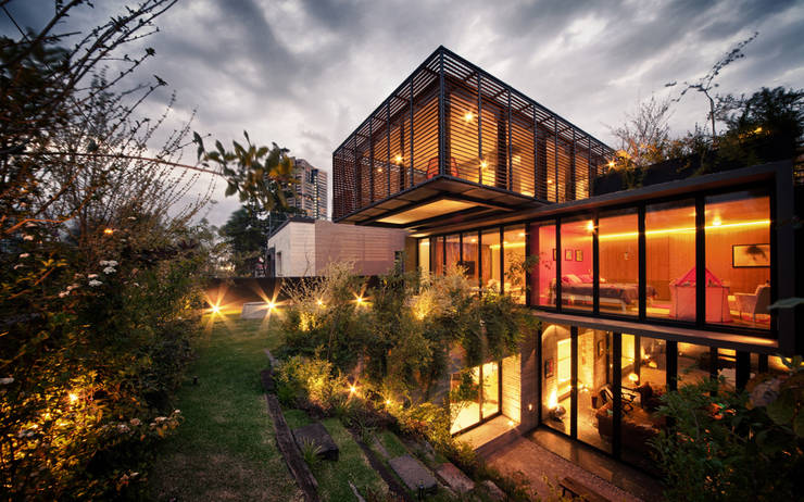 Casas de estilo  por ZD+A