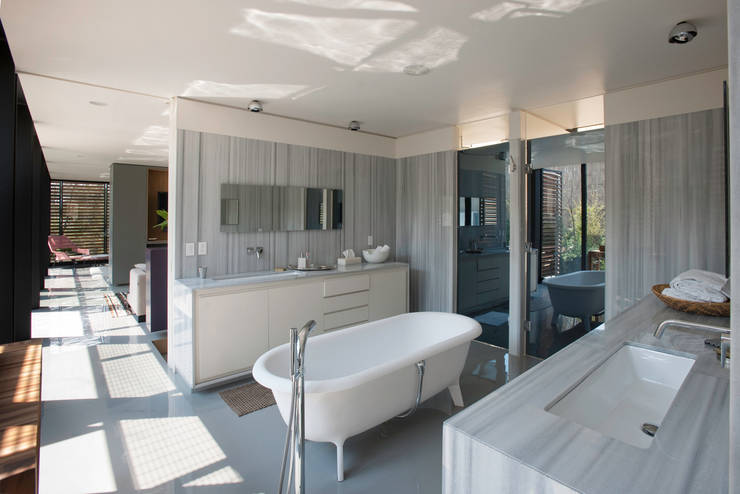 Baños de estilo  por ZD+A