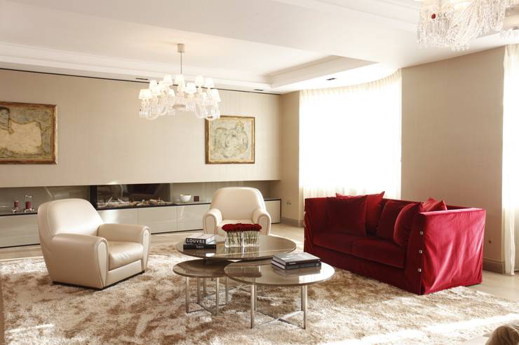 Salas de estar modernas por Roselind Wilson Design