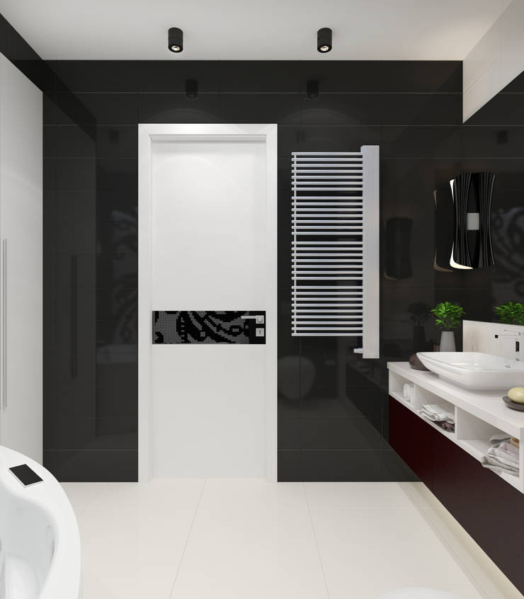 Casas de banho minimalistas por PlatFORM