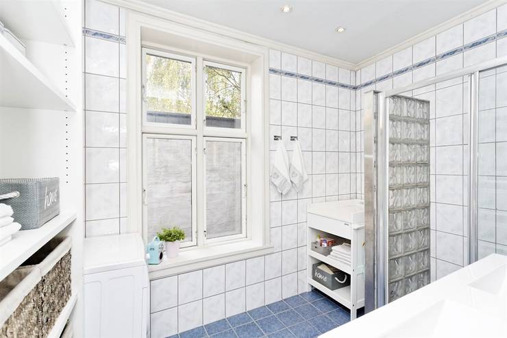 6 grandes ideas para que entre la lavadora en un baño pequeño