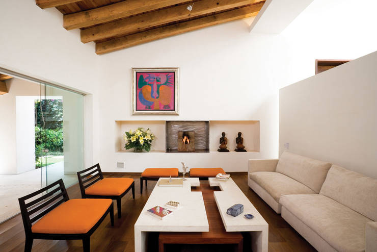 ¿Sala en colores neutros? ¡5 ideas para ponerle color y estilo!