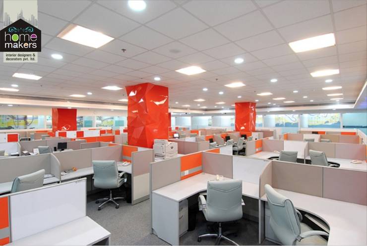  مكتب عمل أو دراسة تنفيذ home makers interior designers & decorators pvt. ltd.