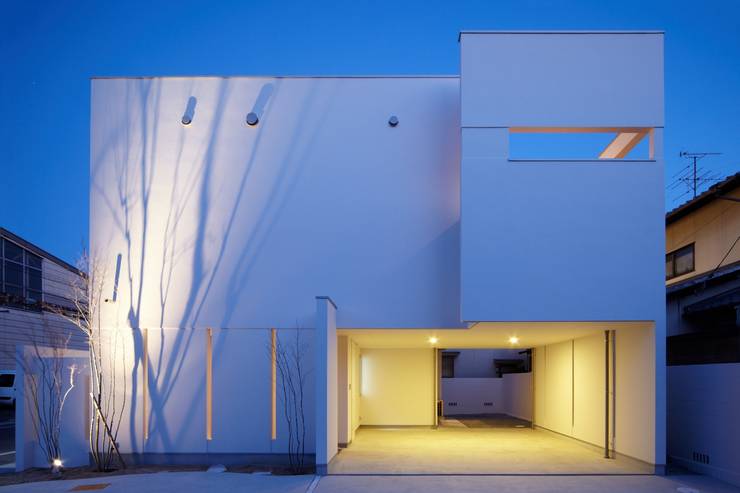  منازل تنفيذ MITSUTOSHI OKAMOTO ARCHITECT OFFICE 岡本光利一級建築士事務所