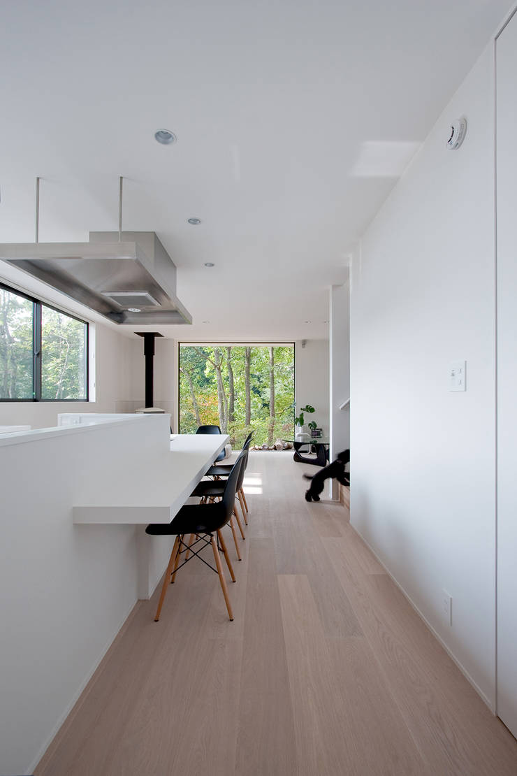 ラブデザインホームズ／LOVE DESIGN HOMES 의 森の緑を楽しむみんなの集まる家 | homify