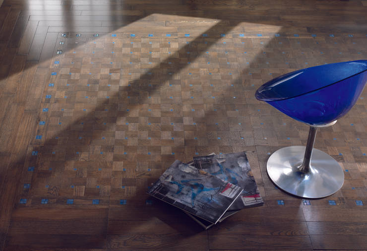 Parede e piso  por Parquetin