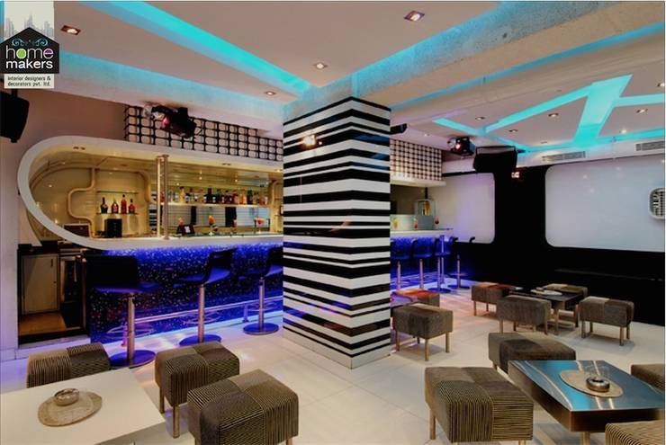  غرفة السفرة تنفيذ home makers interior designers & decorators pvt. ltd.