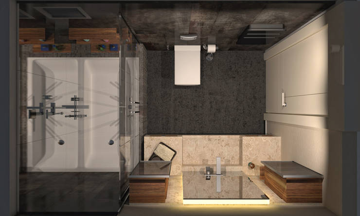 Bagno in stile  di BWorks 