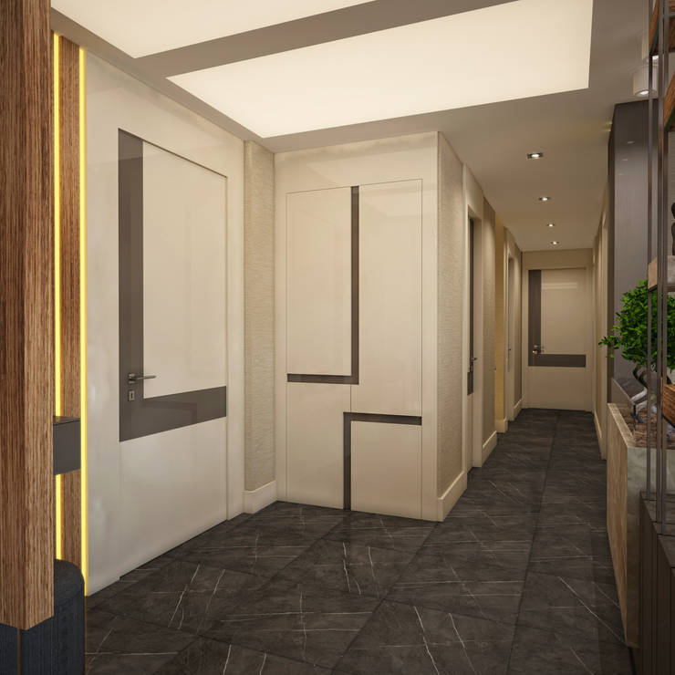 Ingresso & Corridoio in stile  di BWorks 