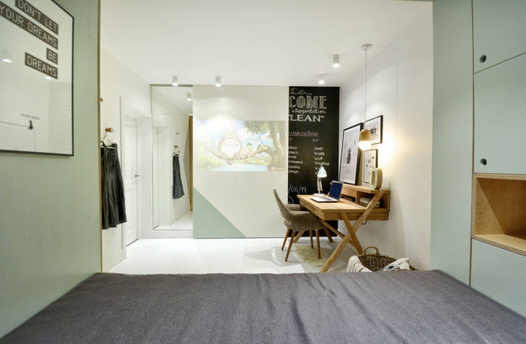 Quartos de criança escandinavos por INT2architecture