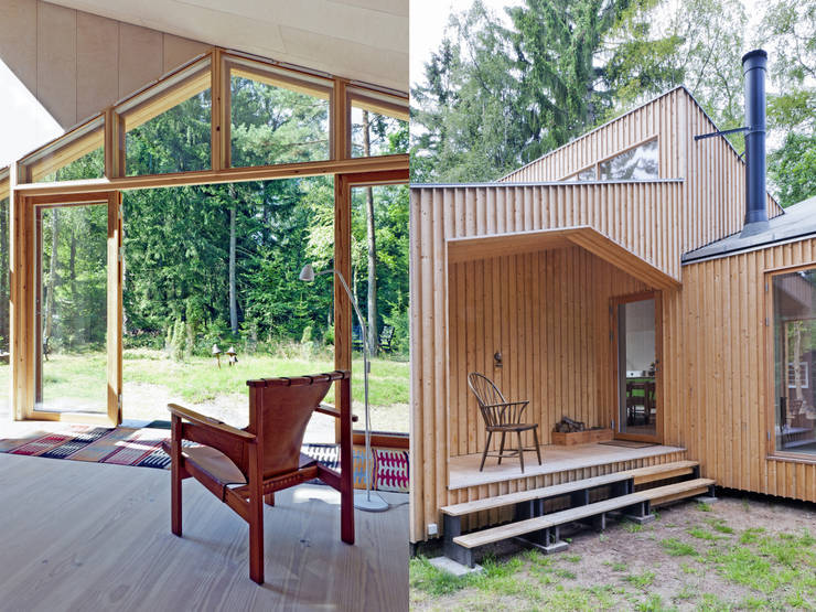 以森林为家:你梦寐以求的北欧风木屋