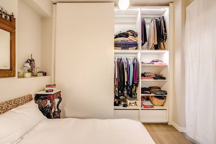 14 clósets que te van a inspirar si tu casa no es muy grande