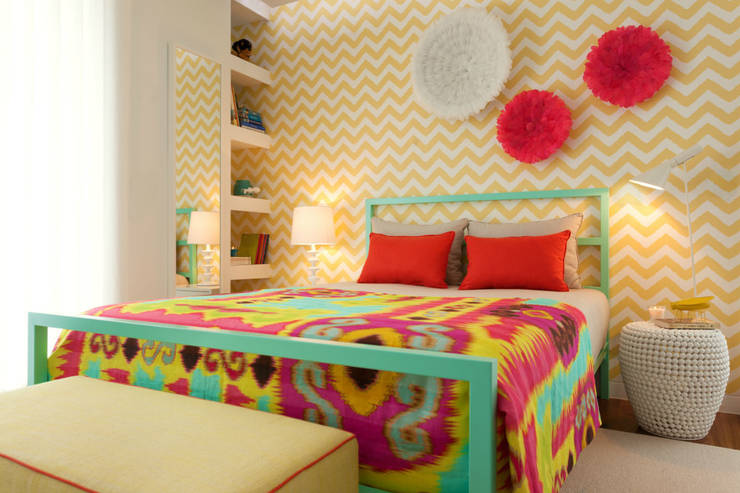 Projekty,  Sypialnia zaprojektowane przez Ana Rita Soares- Design de Interiores, Nowoczesny   