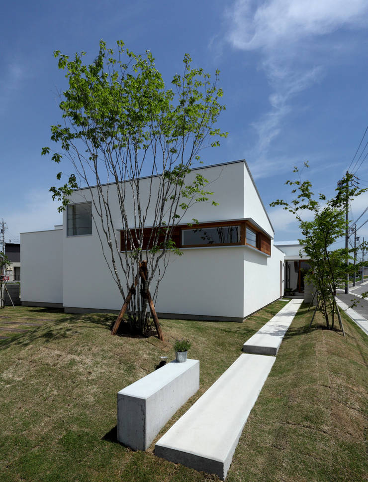 Casas de estilo  por 松原建築計画 / Matsubara Architect Design Office