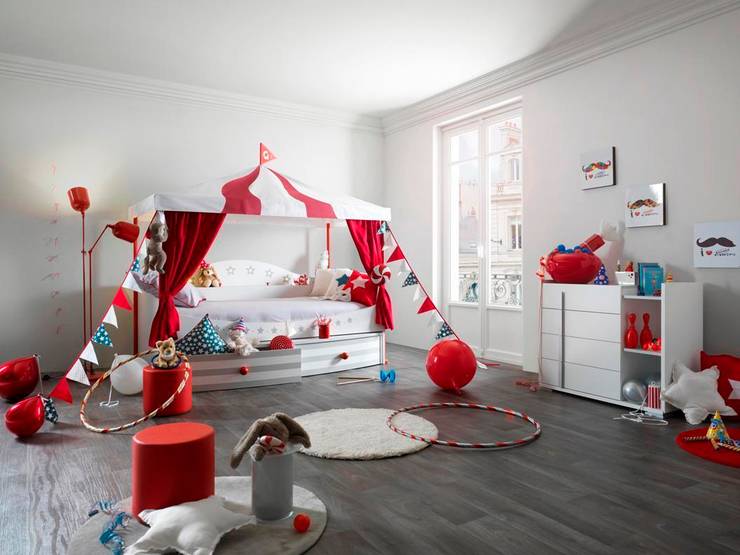 Gautier Piccadilly Circus Themed Bed Childrens Funky Furniture Chambre d'enfant originale Lits & Berceaux