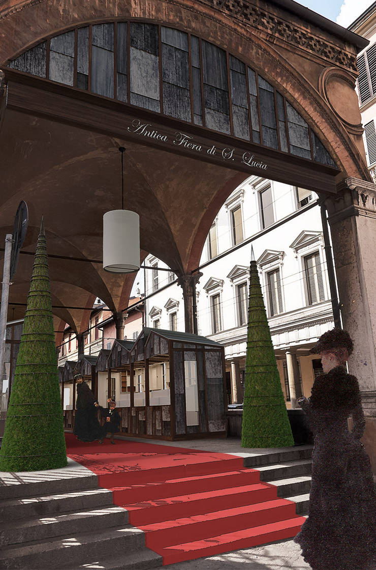 Secondo premio per la nuova fiera di santa lucia, bologna. di studio ... Fiera di santa lucia bologna