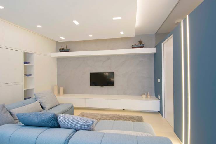 Rimodernare il soggiorno: 5 colori per 5 idee da copiare Pittura per arredamento moderno