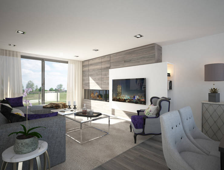 Salon Comedor von Disak Studio | homify Salon Comedor von Disak Studio | homify