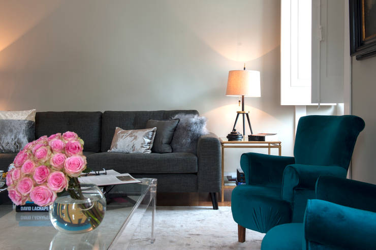 Гостиная в . Автор – Home Staging Factory