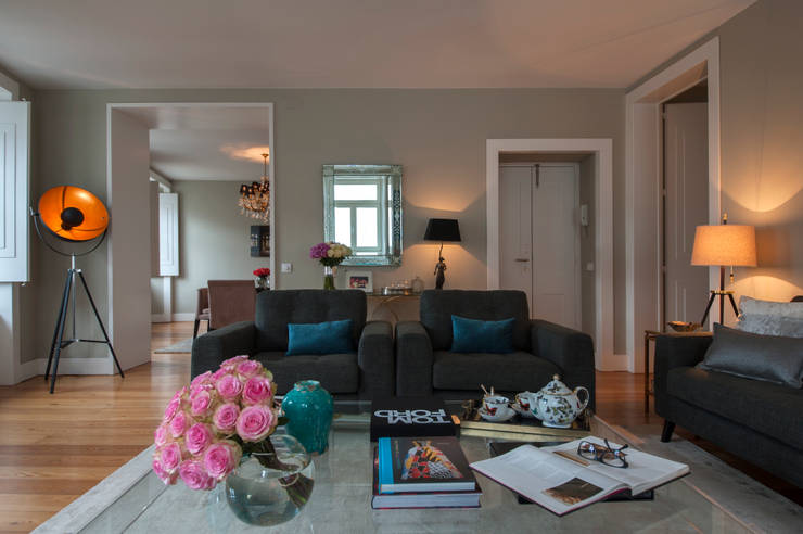 Гостиная в . Автор – Home Staging Factory