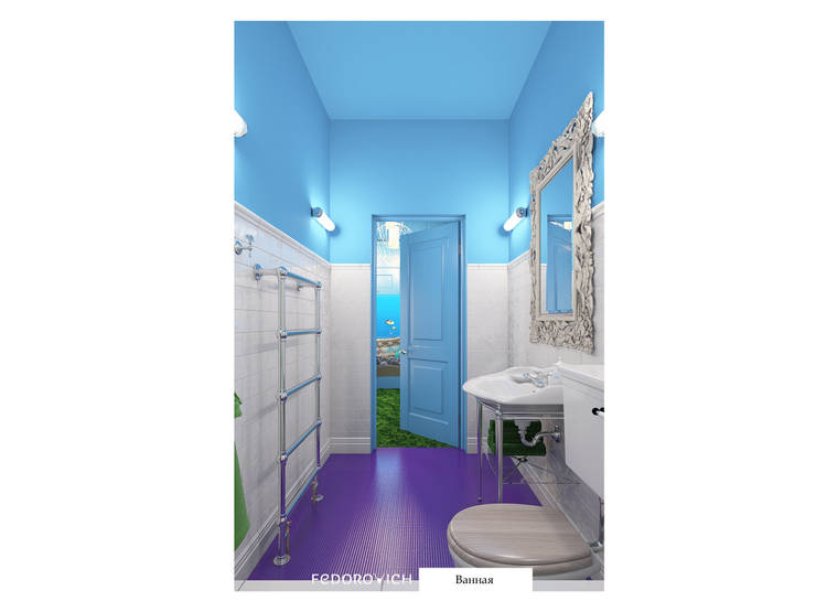  Bathroom by FEDOROVICH Interior