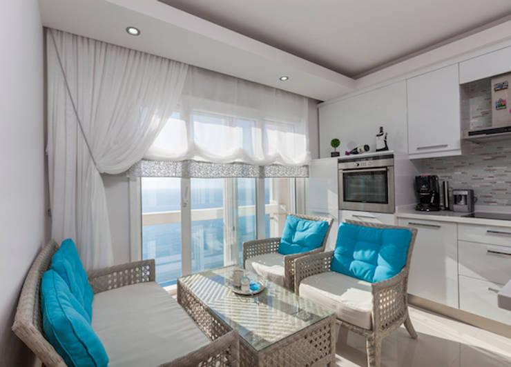 20 ideas to separate the living room from the kitchen