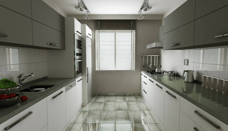 Niyazi Özçakar İç Mimarlık – N.Ö. EVİ:  tarz Mutfak