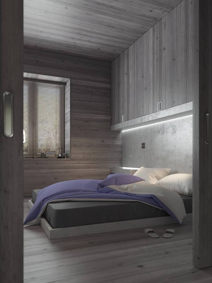 FEDOROVICH Interiorが手掛けた寝室, ミニマル   