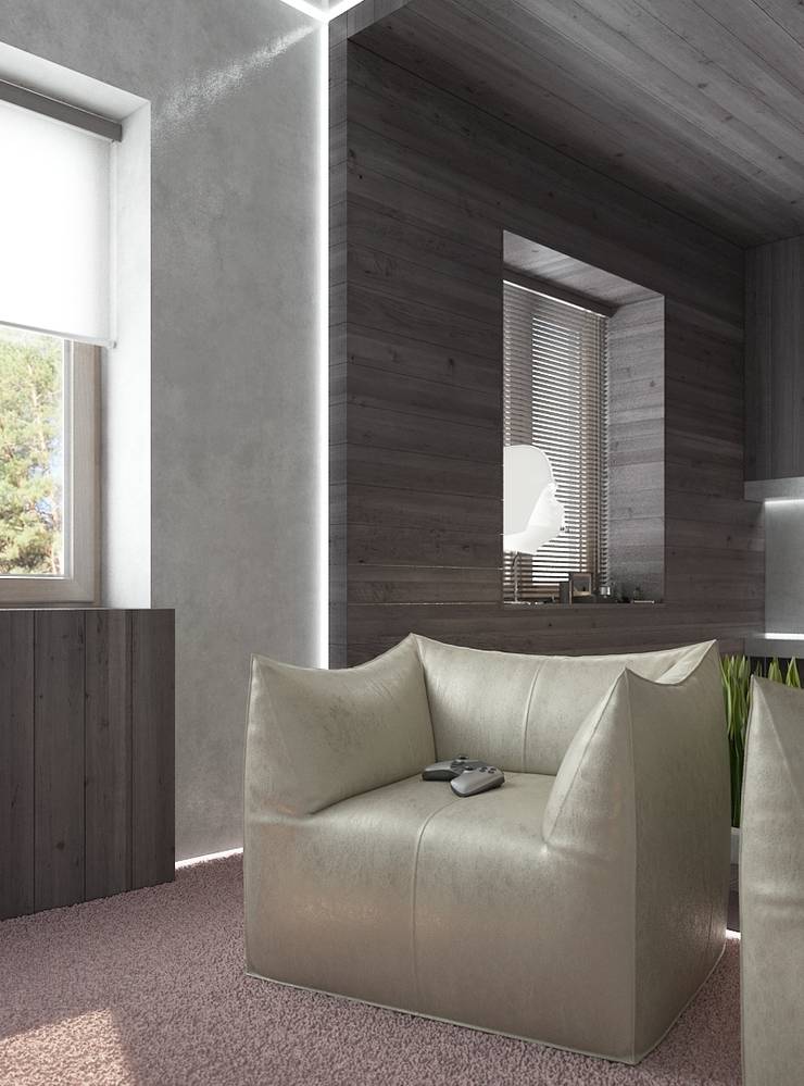 FEDOROVICH Interiorが手掛けた寝室, ミニマル   