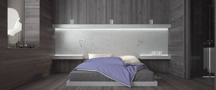 FEDOROVICH Interiorが手掛けた寝室, ミニマル   