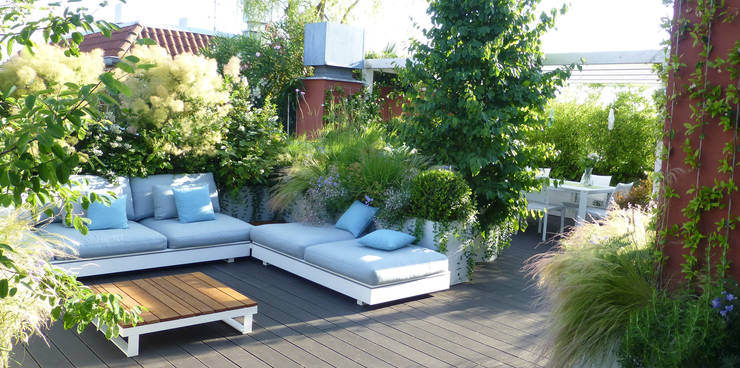 Come creare un meraviglioso giardino sul terrazzo di casa Aiuole da terrazzo