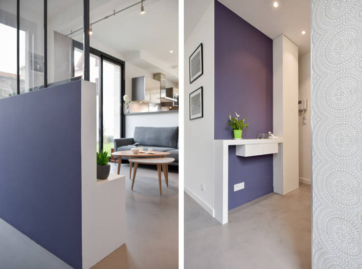 Aménagement d\'une pièce à vivre dans une maison à Lyon 08 von Marion ... Aménagement d\'une pièce à vivre dans une maison à Lyon 08 von Marion ...