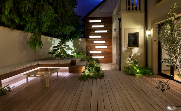 Jardines de estilo  por AD Concept Gardens