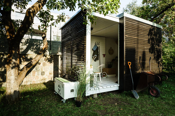 Modernas casas para jardín